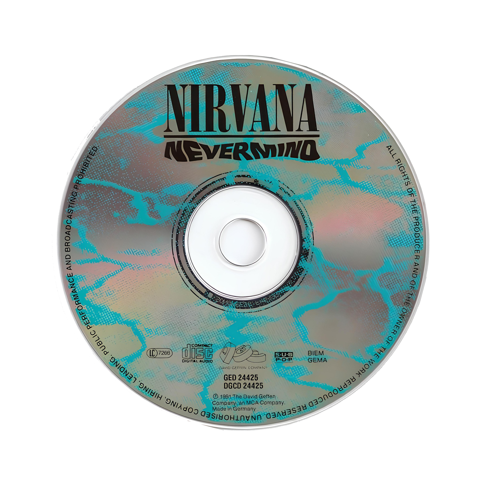 nirvana nevermind cd, kinnsich halı