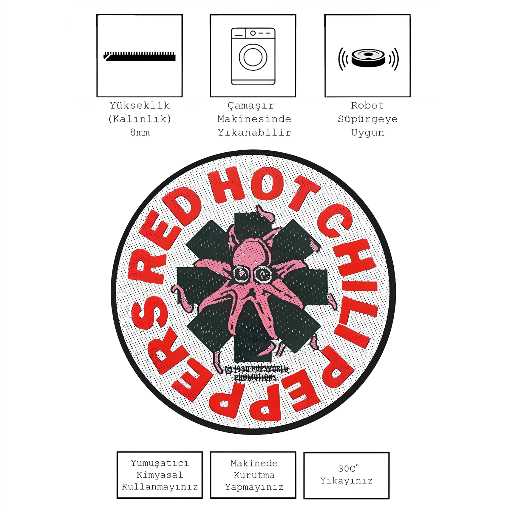 red hot chili peppers cd, kinnsich halı – Kinnsich