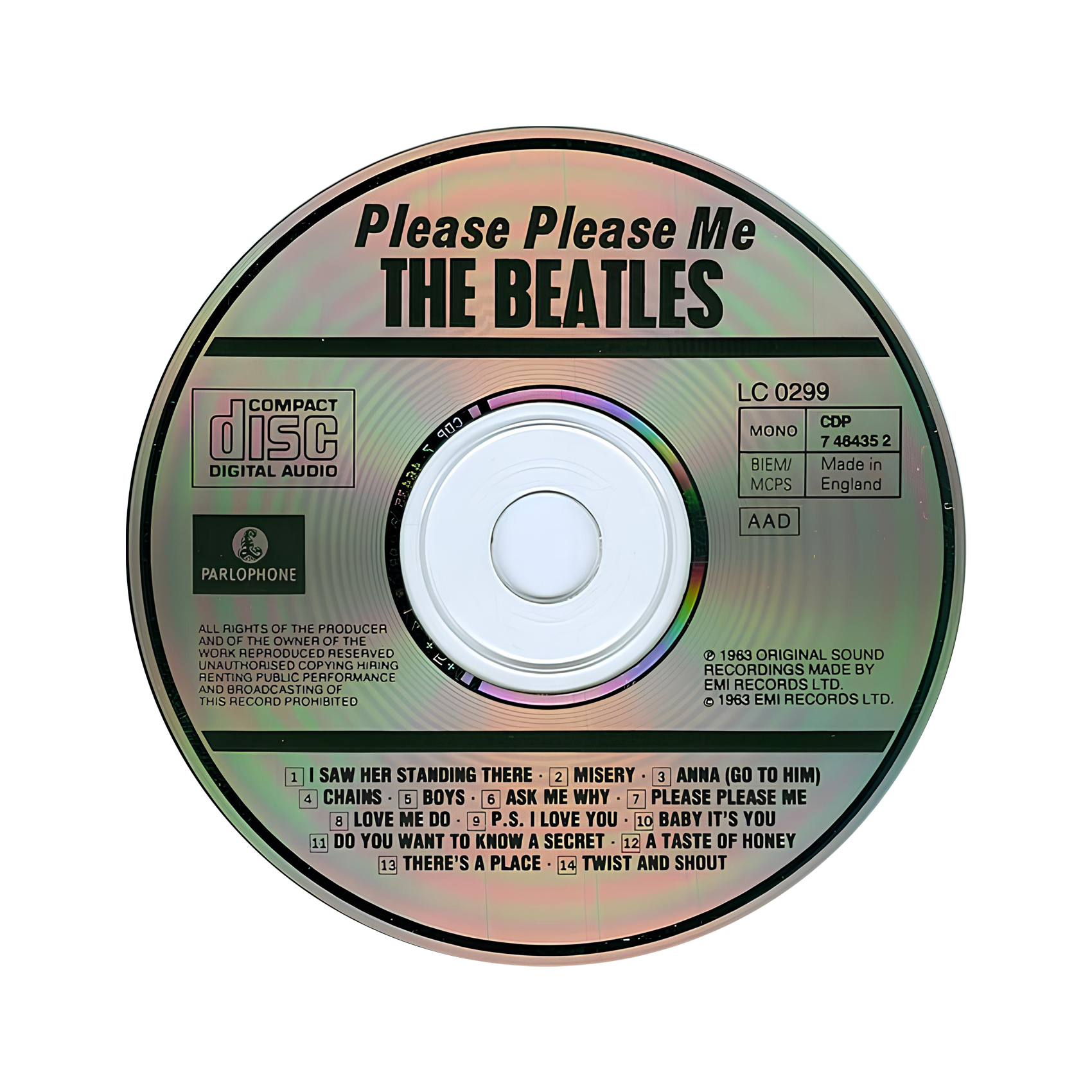 the beatles please please me cd, kinnsich halı