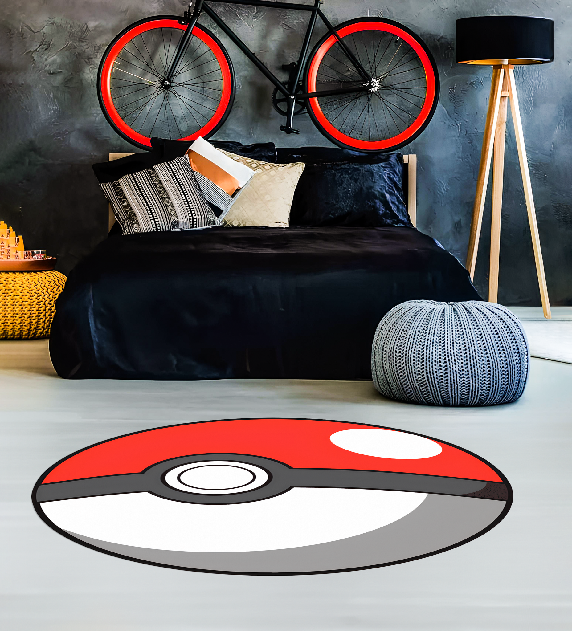 pokemon ball, kinnsich halı