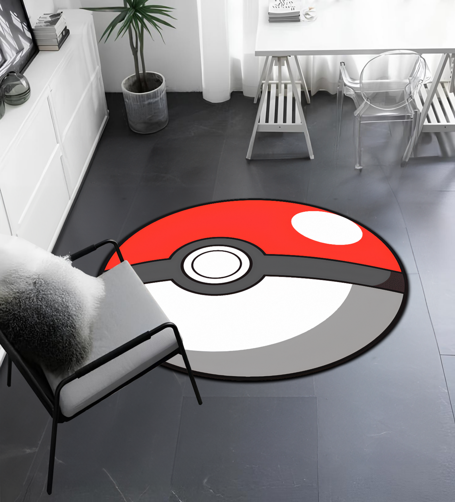 pokemon ball, kinnsich halı