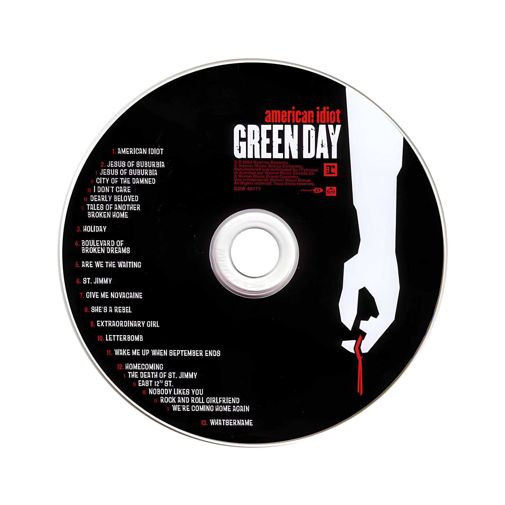 green day american idiot cd, kinnsich halı