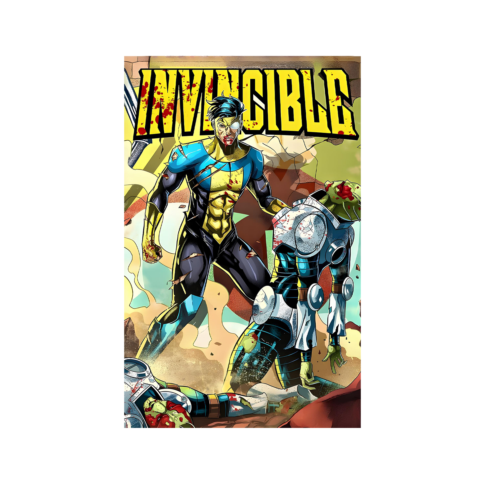 invincible comic, kinnsich halı