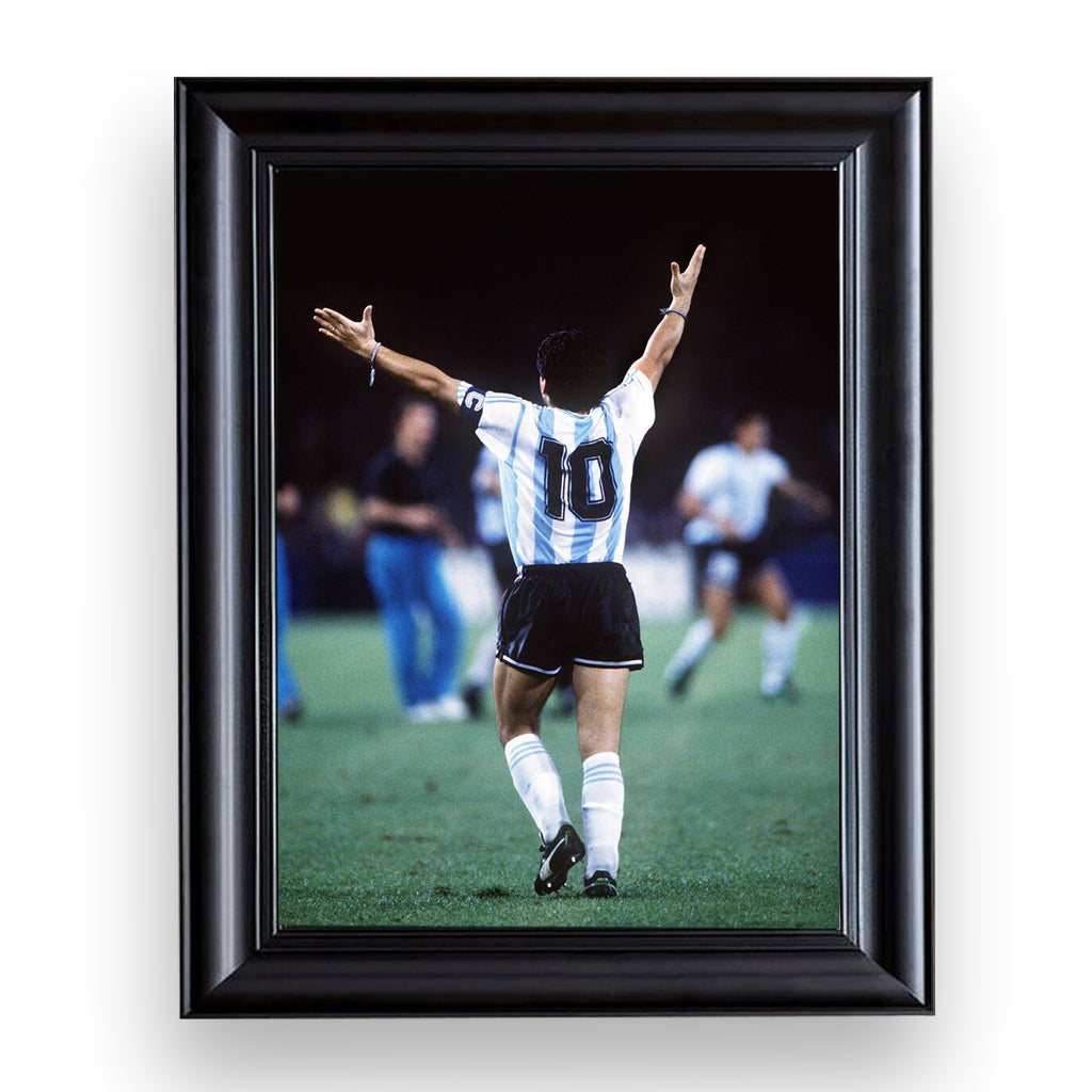 diego maradona - 1990 world cup, premium tablo