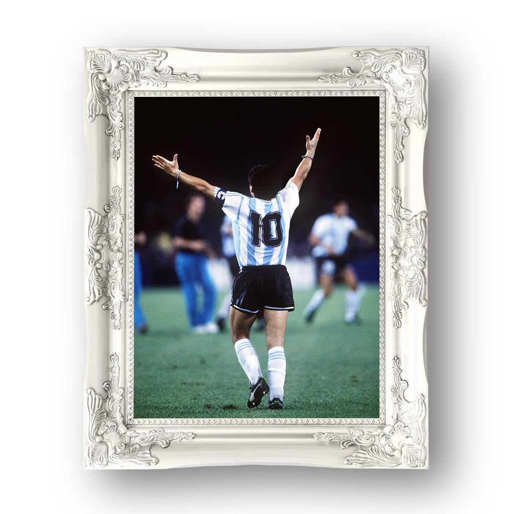 diego maradona - 1990 world cup, premium tablo