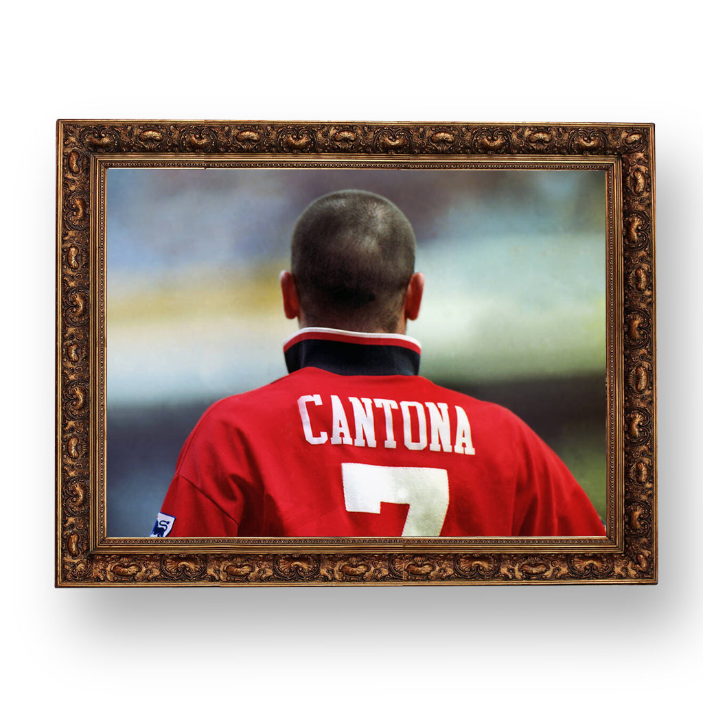 eric cantona - manchester united (1996), premium tablo