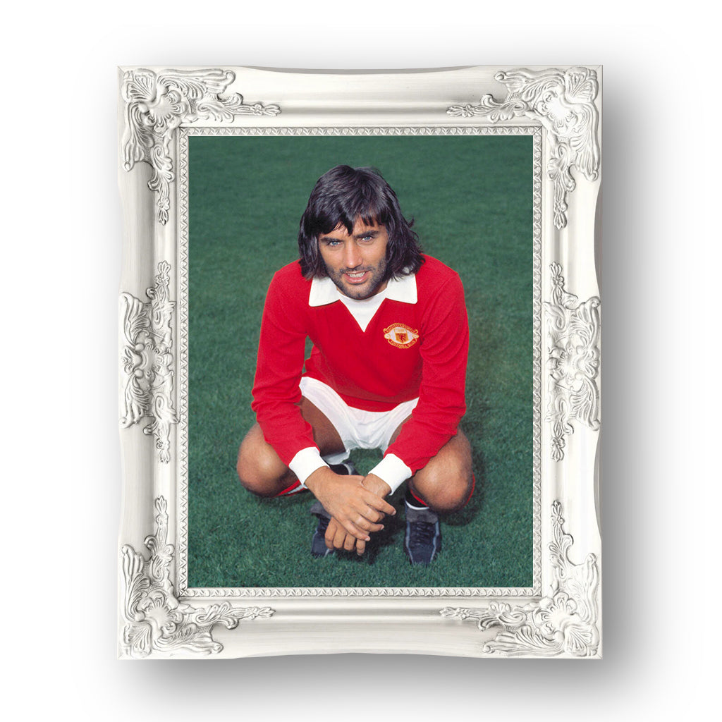 george best - manu (1972) , premium tablo