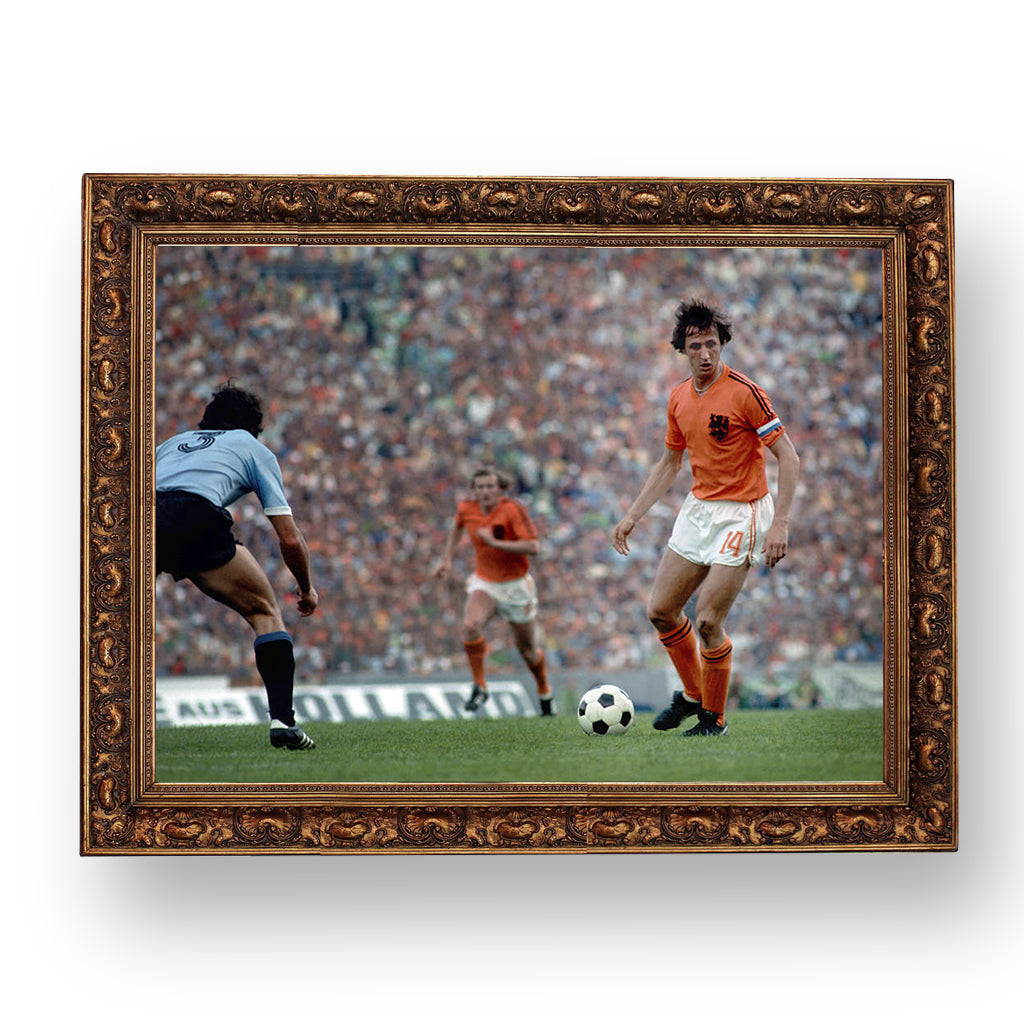 johan cruyff - wc 1974, premium tablo