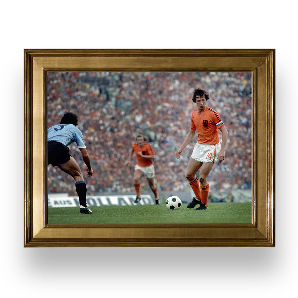 johan cruyff - wc 1974, premium tablo