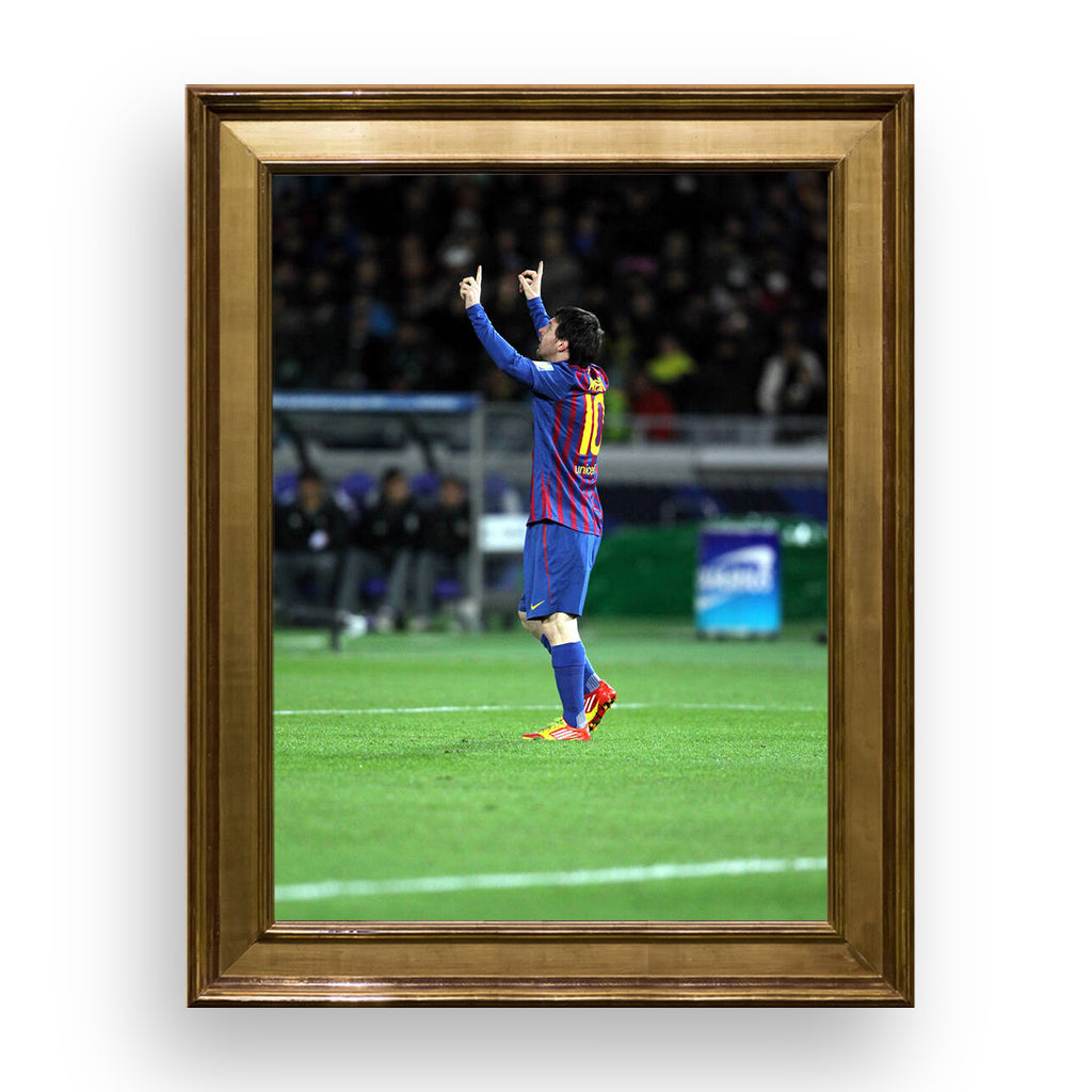 lionel messi - barcelona - 2011, premium tablo