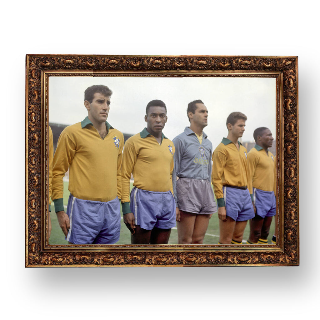 pelé's brazil (1963), premium tablo