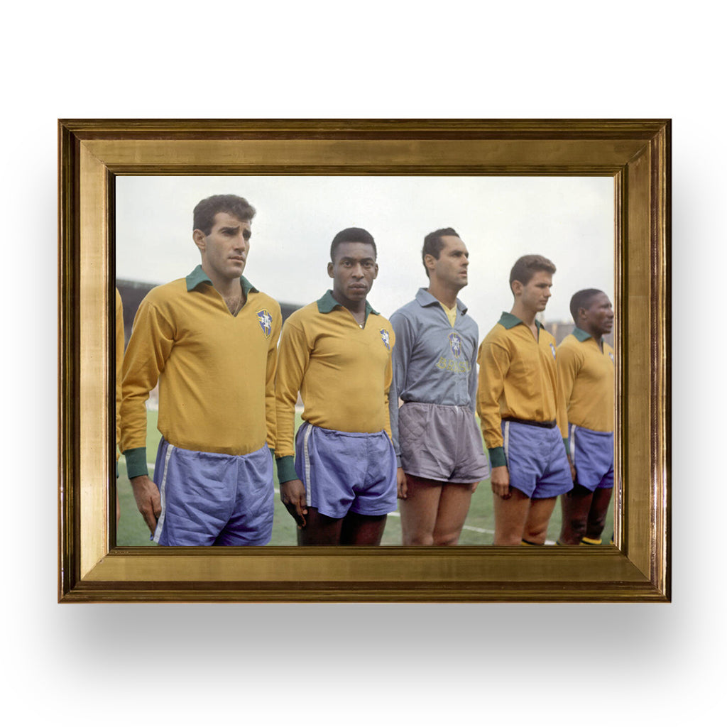 pelé's brazil (1963), premium tablo