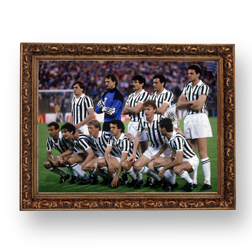 team photo of juventus turin, premium tablo