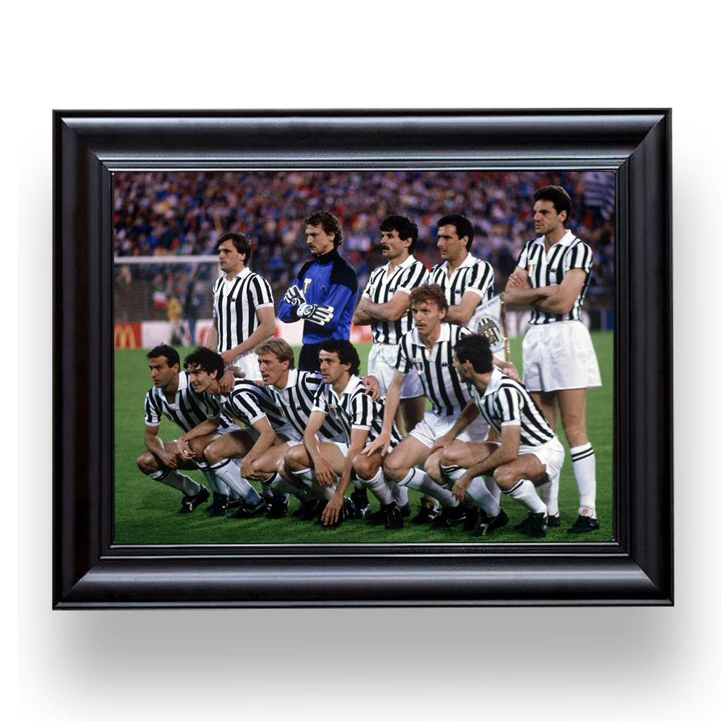 team photo of juventus turin, premium tablo