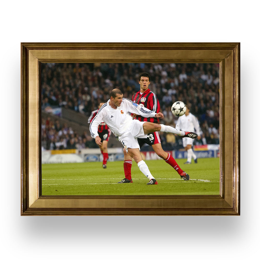 zinédine zidane - the hero of the 2002 final, premium tablo