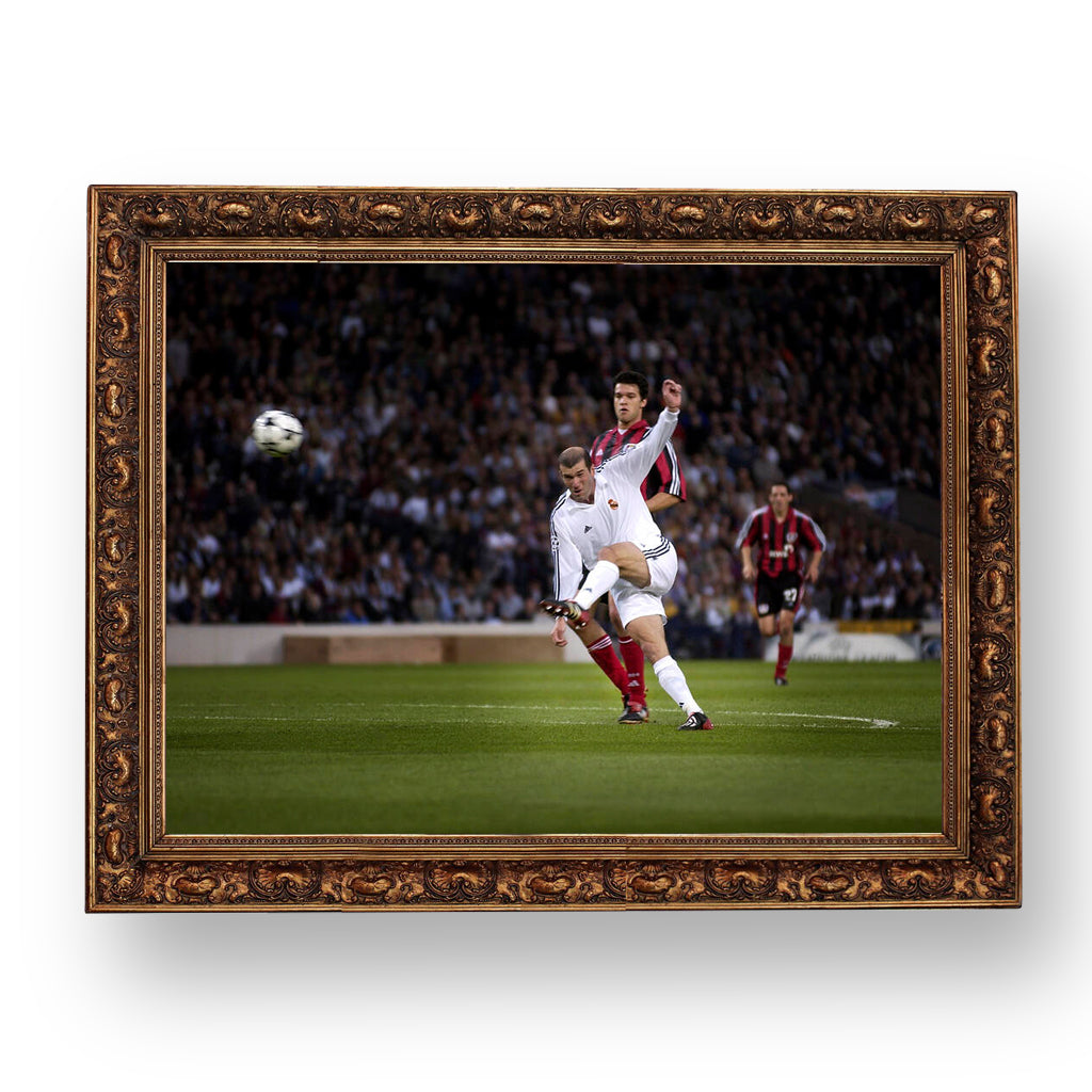 zinedine zidane goal - champions league final(2002), premium tablo