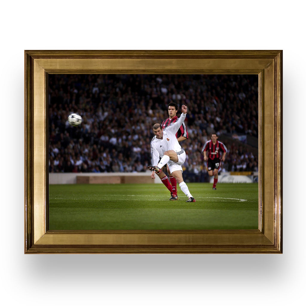 zinedine zidane goal - champions league final(2002), premium tablo