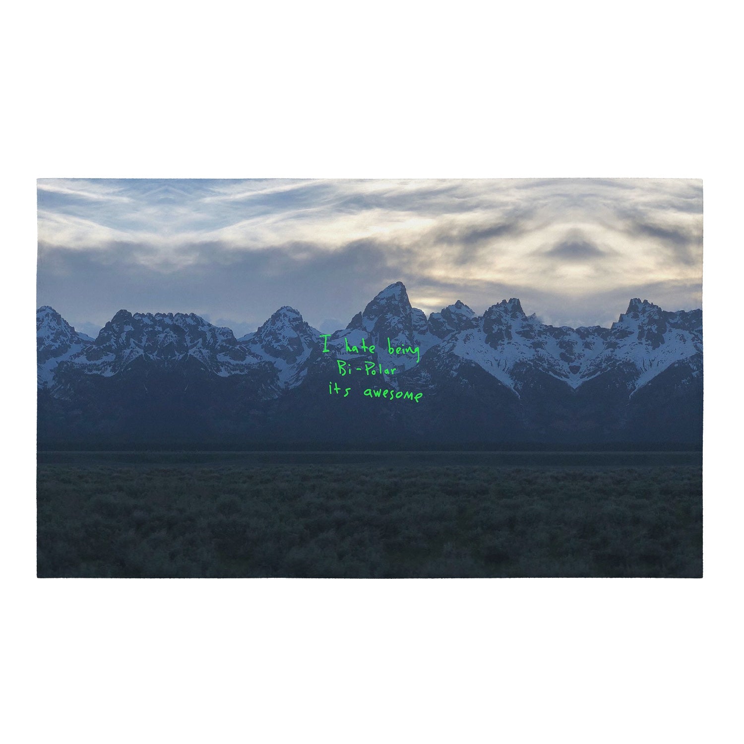 kanye - i hate being bipolar its awesome v2, kinnsich halı