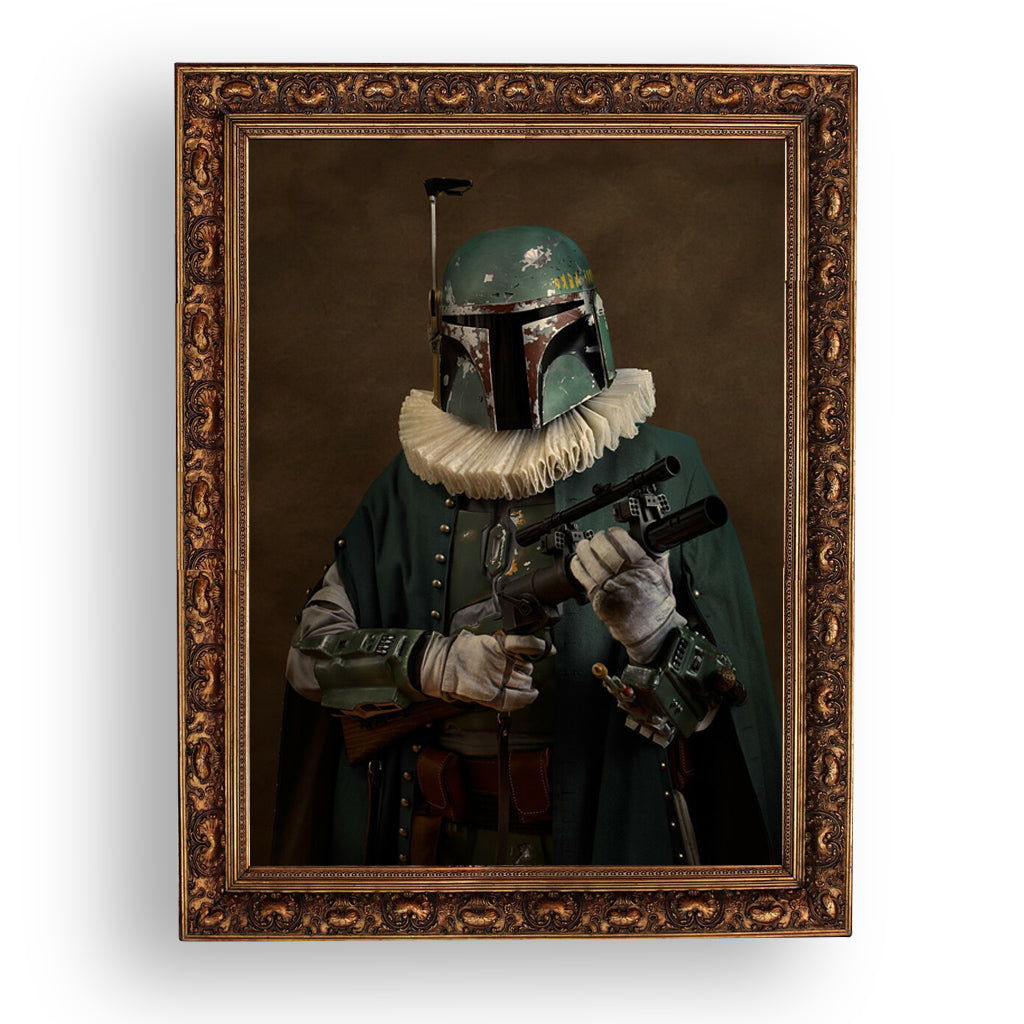 boba fett, premium tablo