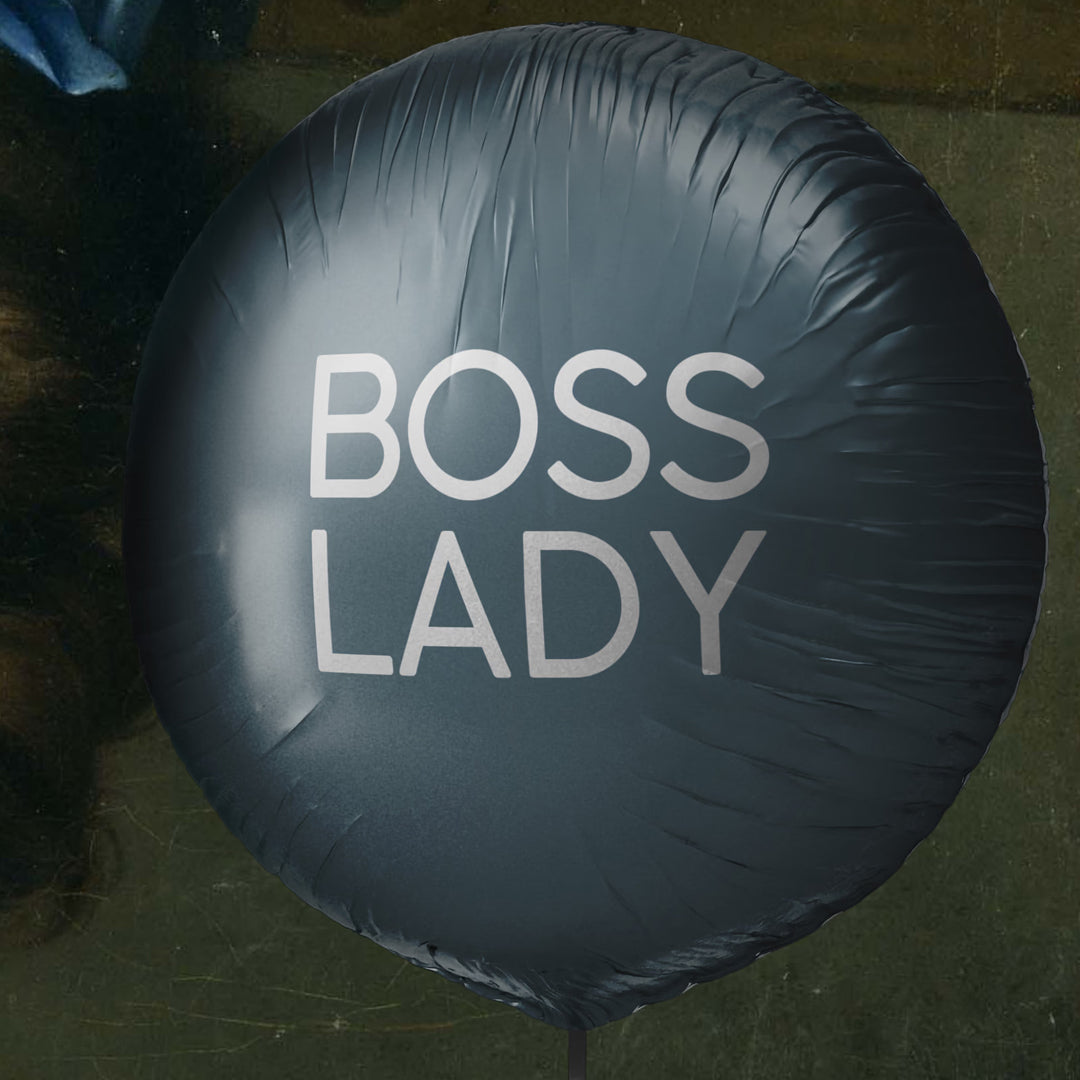 boss lady, premium tablo