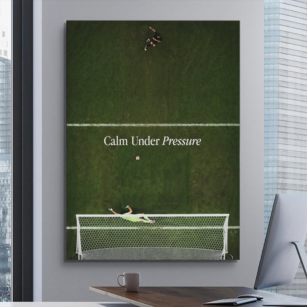 calm under pressure v2, kanvas tablo