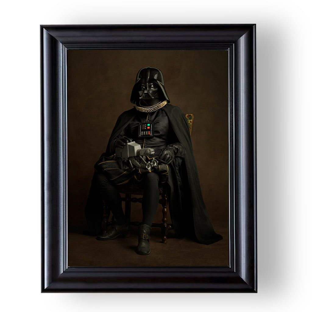 flemish darth vader, kinnsich premium tablo