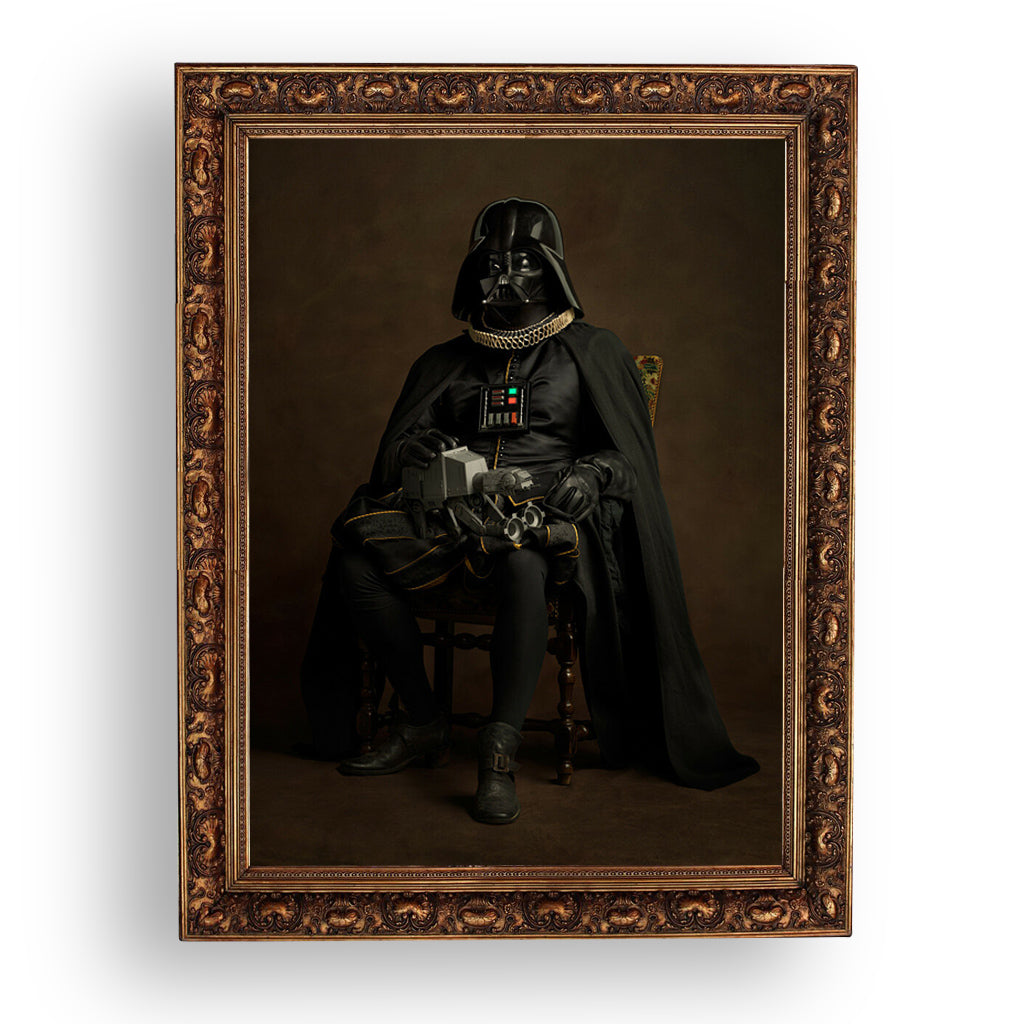 flemish darth vader, kinnsich premium tablo