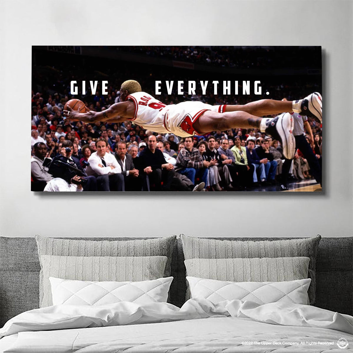 give everything, dennis rodman, kanvas tablo