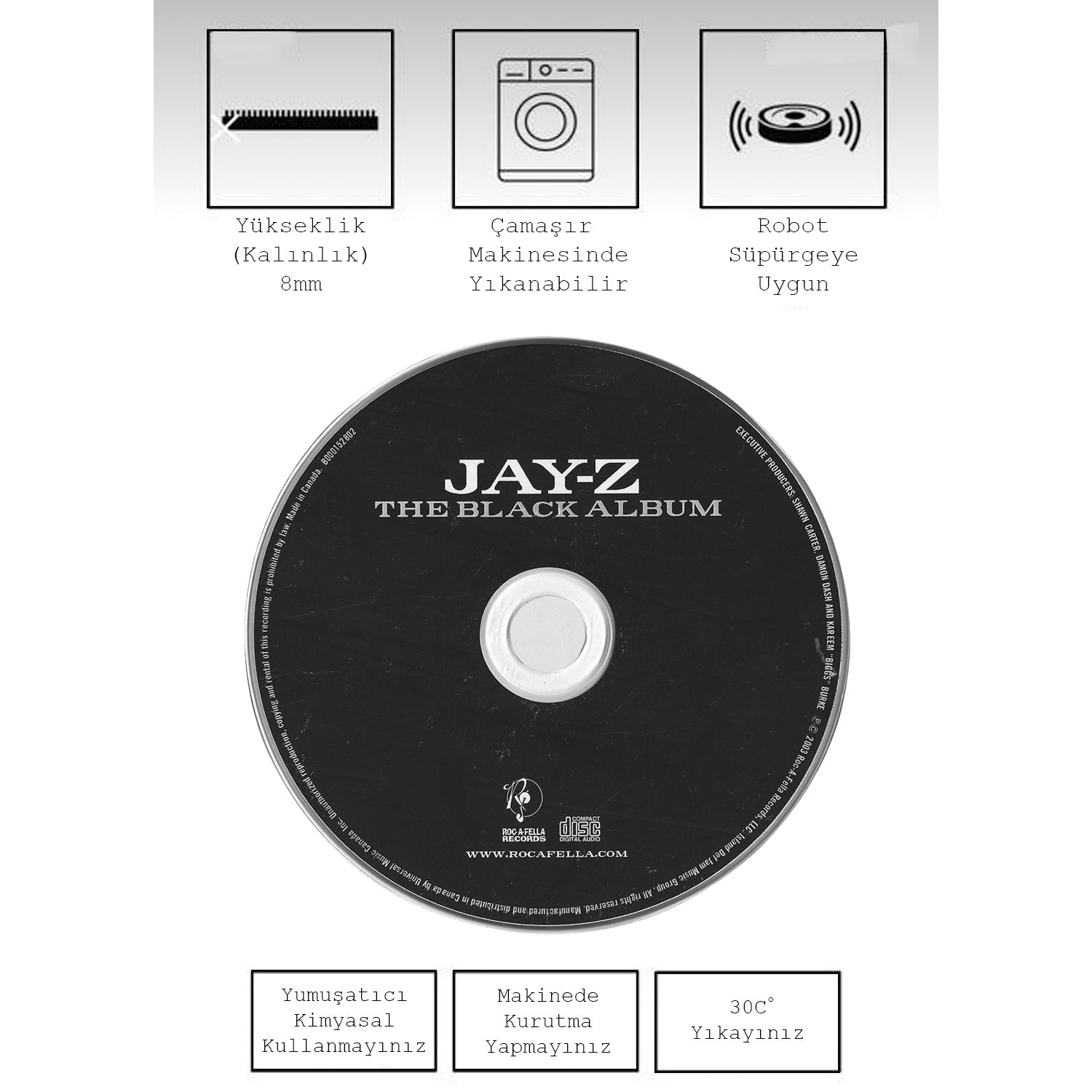 jay-z - the black album, kinnsich halı – Kinnsich