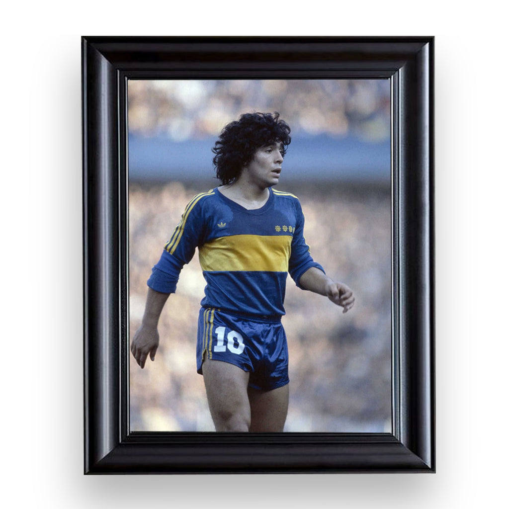 maradona - boca, premium tablo