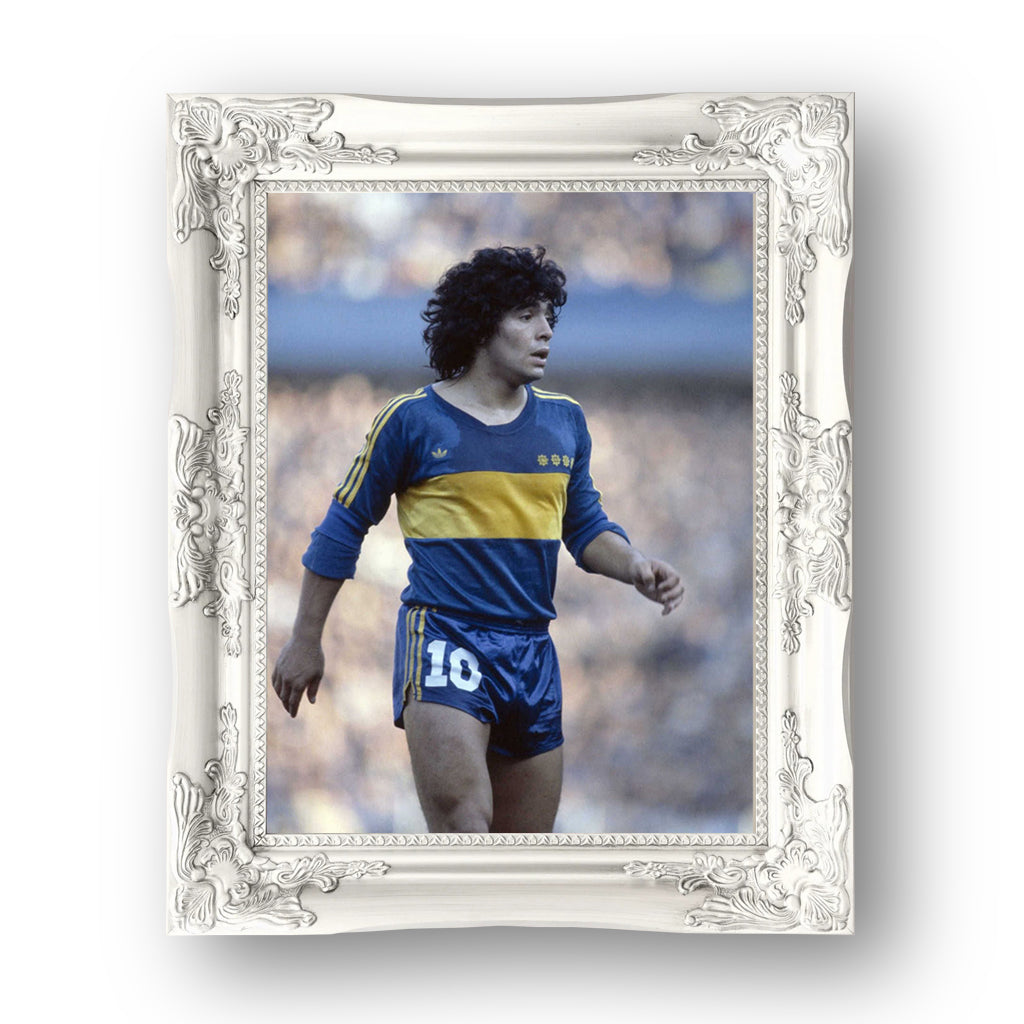 maradona - boca, premium tablo