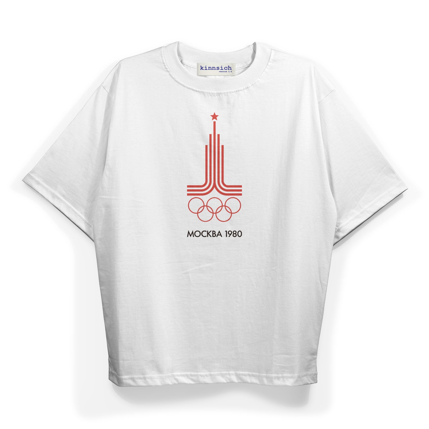 moskova 1980 olympics basic tee