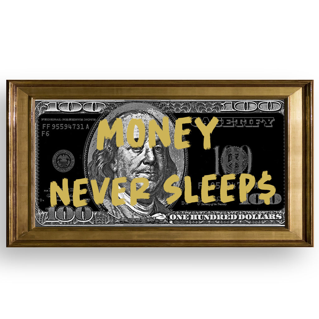 money never sleeps, premium tablo