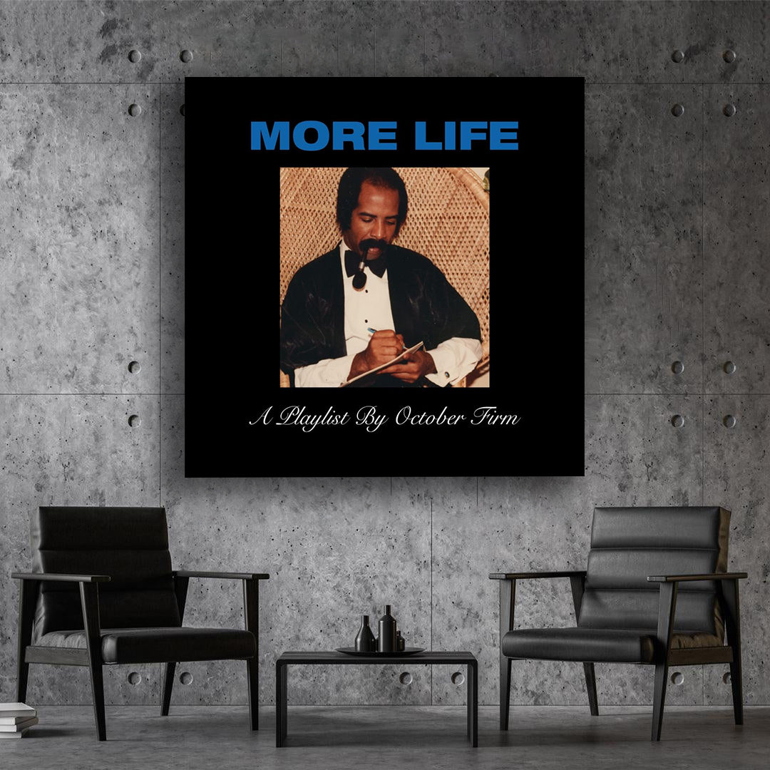 drake - more life, kanvas tablo