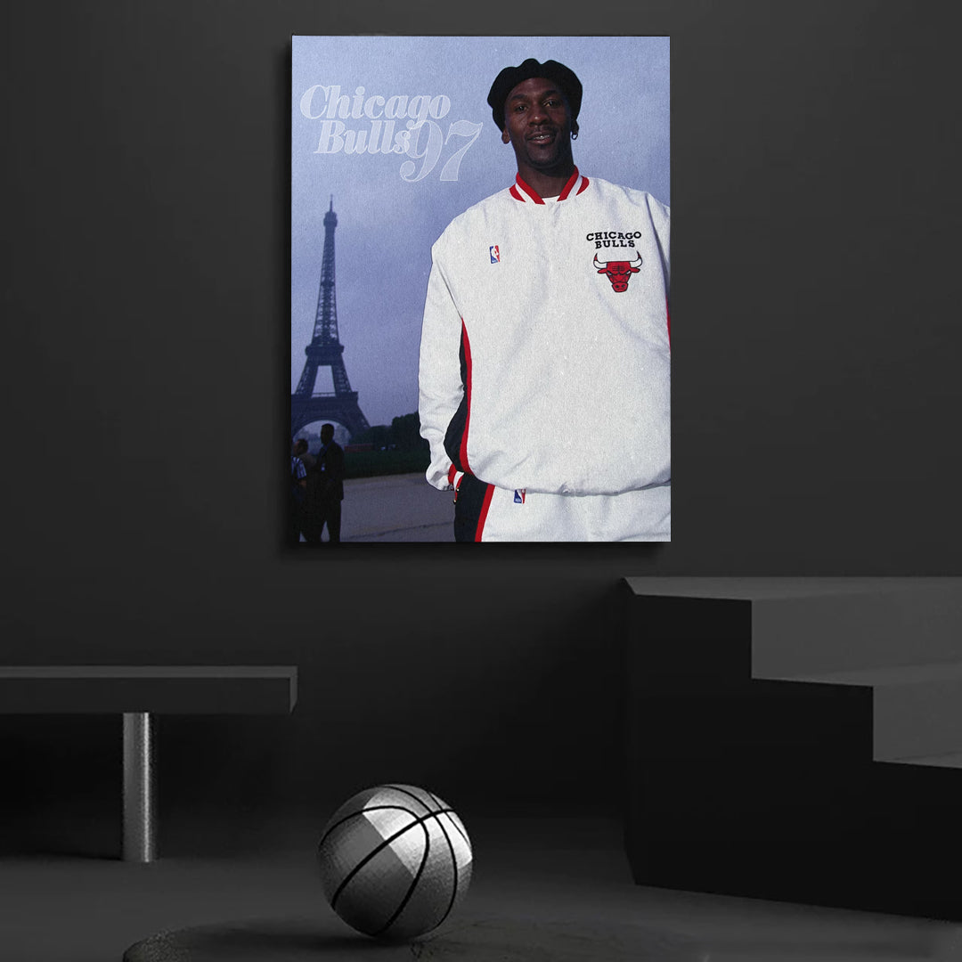 from paris with love, michael jordan, kanvas tablo