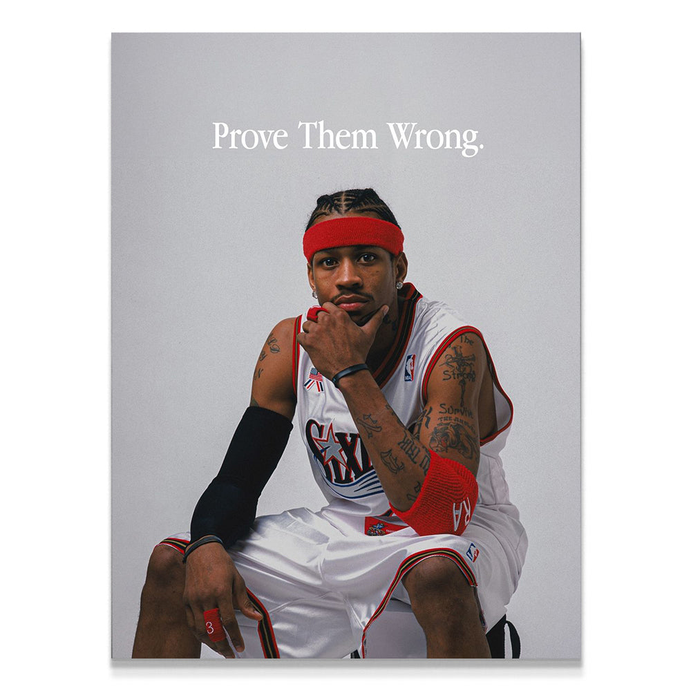 prove them wrong, allen iverson, kanvas tablo