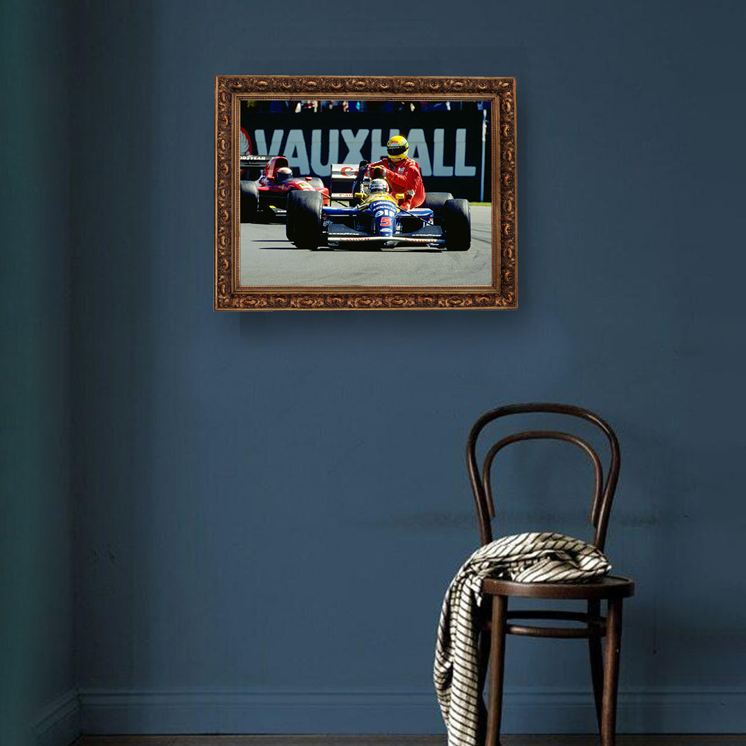 mansell v senna 1991, kinnsich premium tablo