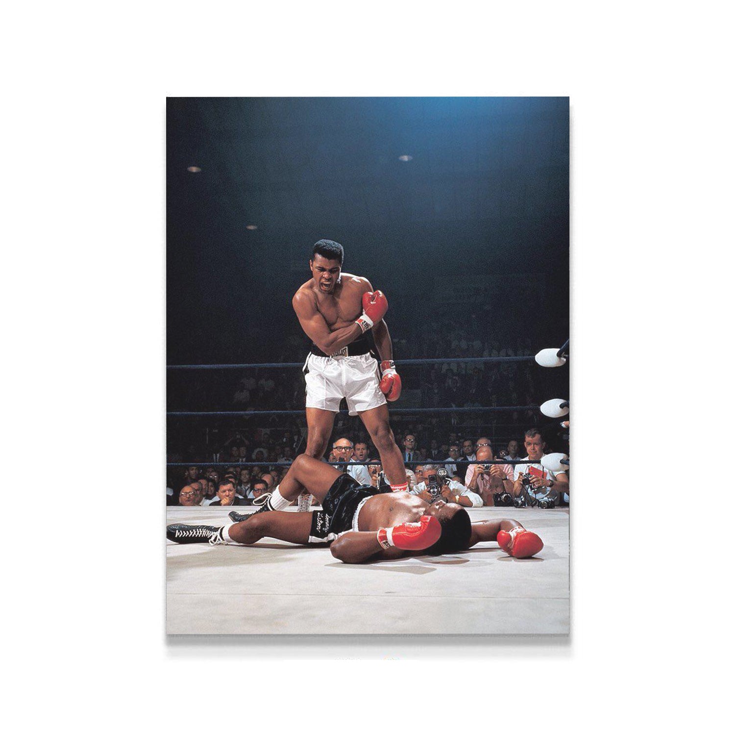 the moment ii, muhammed ali, kanvas tablo